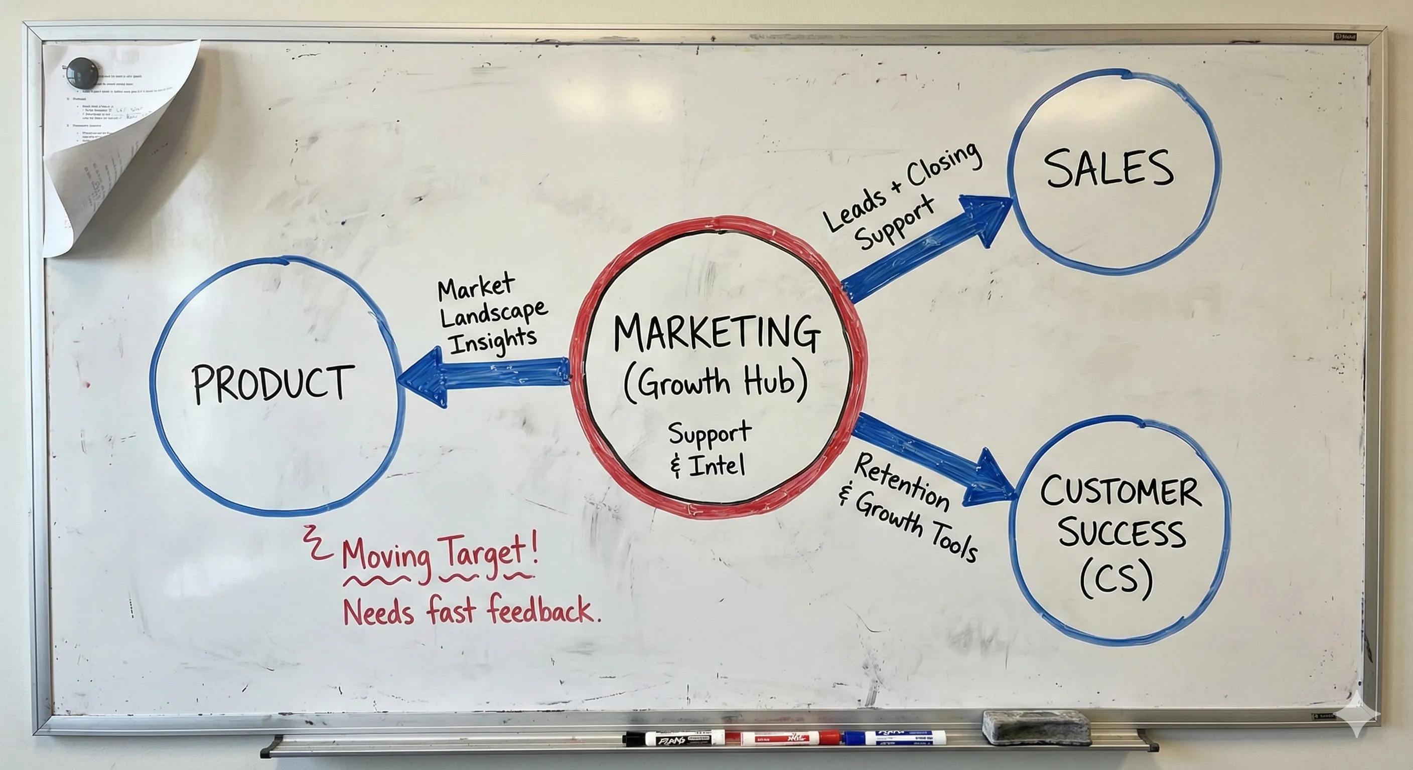 Marketing Growth Machine Diagram